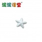 泥泥课堂 DIY 保丽龙球 超轻粘土配件 4.0cm五角星保丽龙球