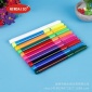 供应优质**塑料杆盒装十色绘图变色笔 批发外贸画笔